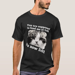 Funny angry cat meme for kitty owners T-Shirt