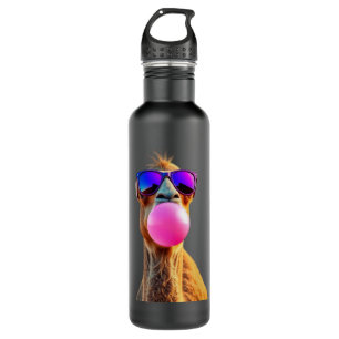 Funny animal art – perfect gift for animal lovers 710 ml water bottle