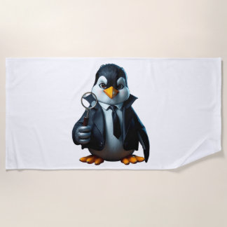 Funny animal art – perfect gift for animal lovers  beach towel
