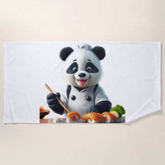 Funny animal art – perfect gift for animal lovers beach towel