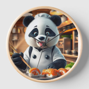 Funny animal art – perfect gift for animal lovers  clock