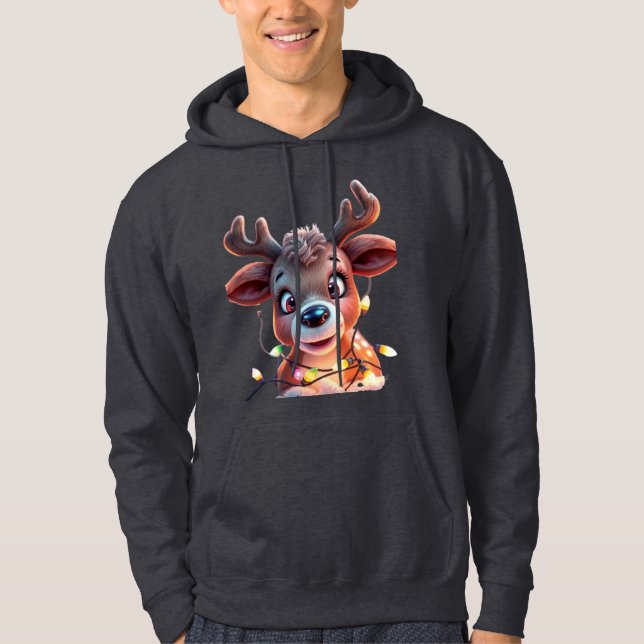 Funny animal art – perfect gift for animal lovers  hoodie (Front)