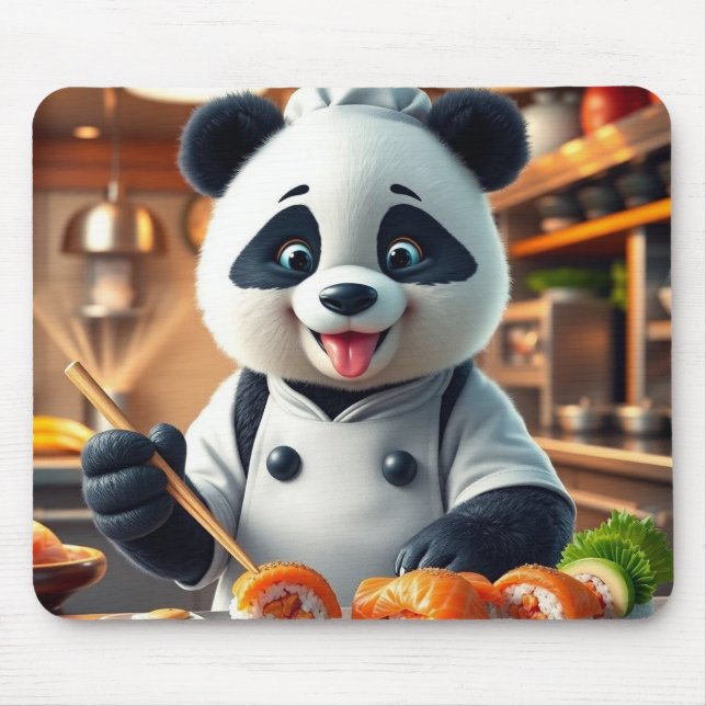 Funny animal art – perfect gift for animal lovers  mouse pad (Front)