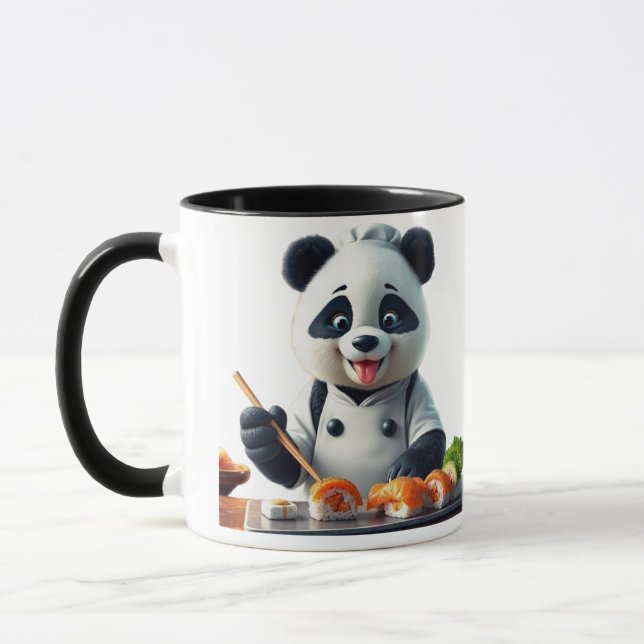 Funny animal art – perfect gift for animal lovers  mug (Left)