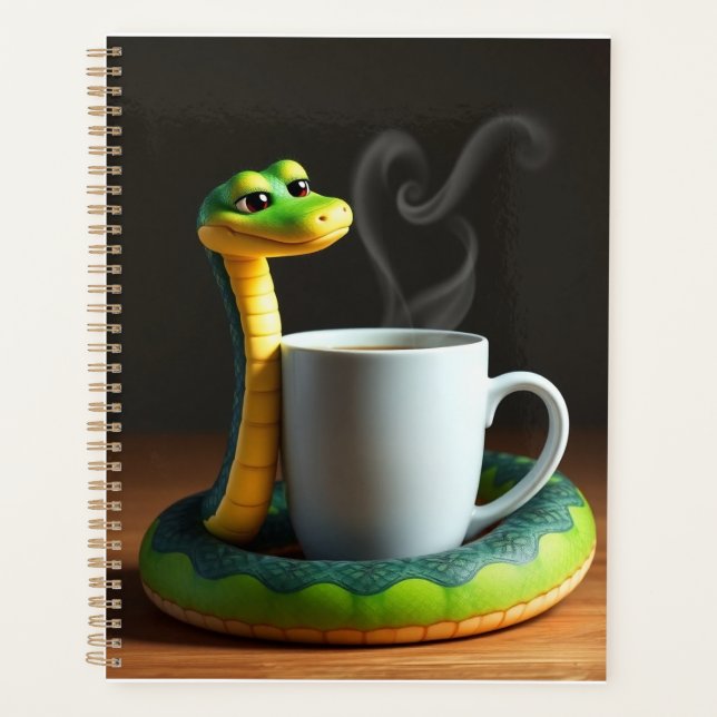Funny animal art – perfect gift for animal lovers  planner (Front)