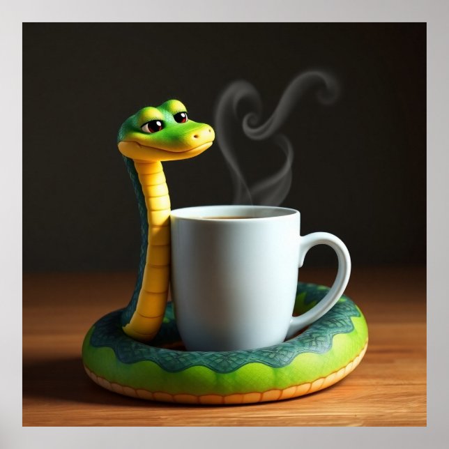 Funny animal art – perfect gift for animal lovers  poster (Front)