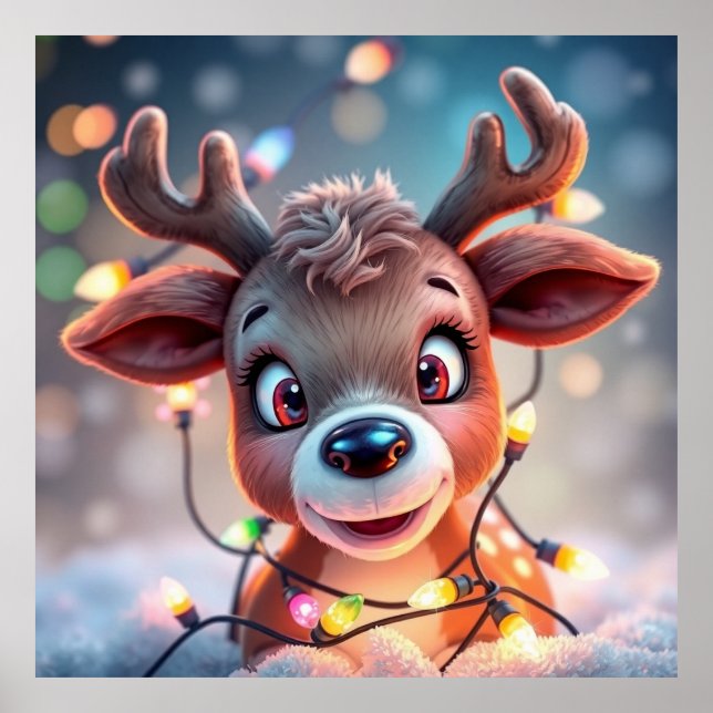 Funny animal art – perfect gift for animal lovers  poster (Front)