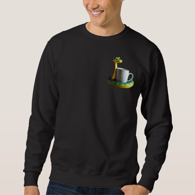 Funny animal art – perfect gift for animal lovers  sweatshirt (Front)