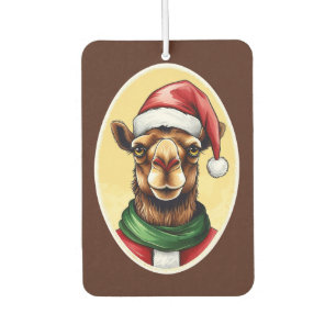 Funny Animal Christmas Favourites - Camel 1 Car Air Freshener