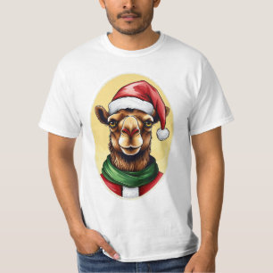 Funny Animal Christmas Favourites - Camel 1 T-Shirt