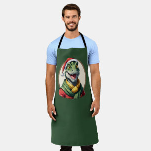 Funny Animal Christmas Favourites - Dino 2 Apron