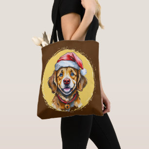 Funny Animal Christmas Favourites - Dog 1 Tote Bag