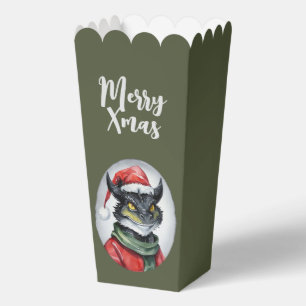 Funny Animal Christmas Favourites - Dragon 1 Favour Box