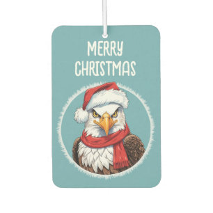Funny Animal Christmas Favourites - Eagle 2 Car Air Freshener