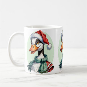 Funny Animal Christmas Favourites - Goose 3 Coffee Mug