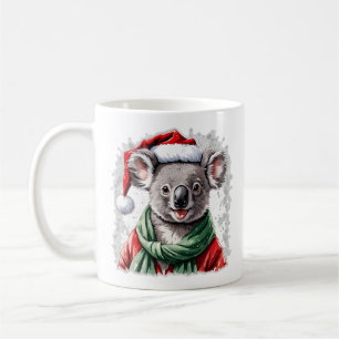 Funny Animal Christmas Favourites - Koala 1 Coffee Mug