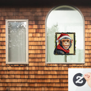 Funny Animal Christmas Favourites - Monkey 2
