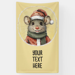 Funny Animal Christmas Favourites - Mouse 1 Banner
