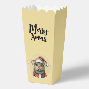Funny Animal Christmas Favourites - Mouse 1 Favour Box