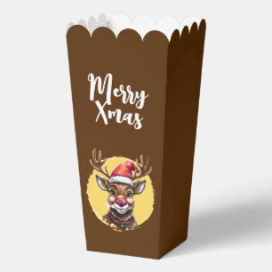 Funny Animal Christmas Favourites - Reindeer 1 Favour Box