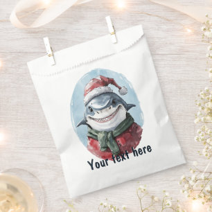 Funny Animal Christmas Favourites - Shark 1 Favour Bag