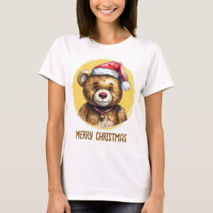 Funny Animal Christmas Favourites - Teddy Bear 1 T-Shirt
