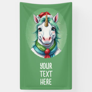 Funny Animal Christmas Favourites - Unicorn 1 Banner