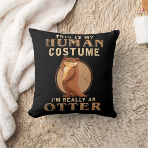 Funny Animal Costume Zoo Keeper Cushion