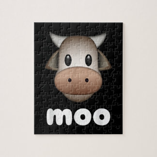 Funny Animal Cow Idea| Cow Moo Lover Jigsaw Puzzle