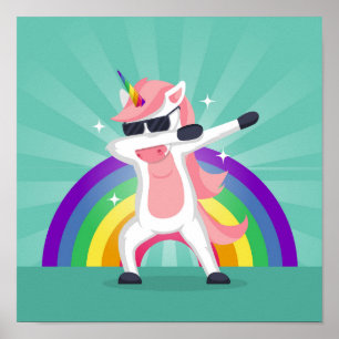 Funny animal dancing Poster