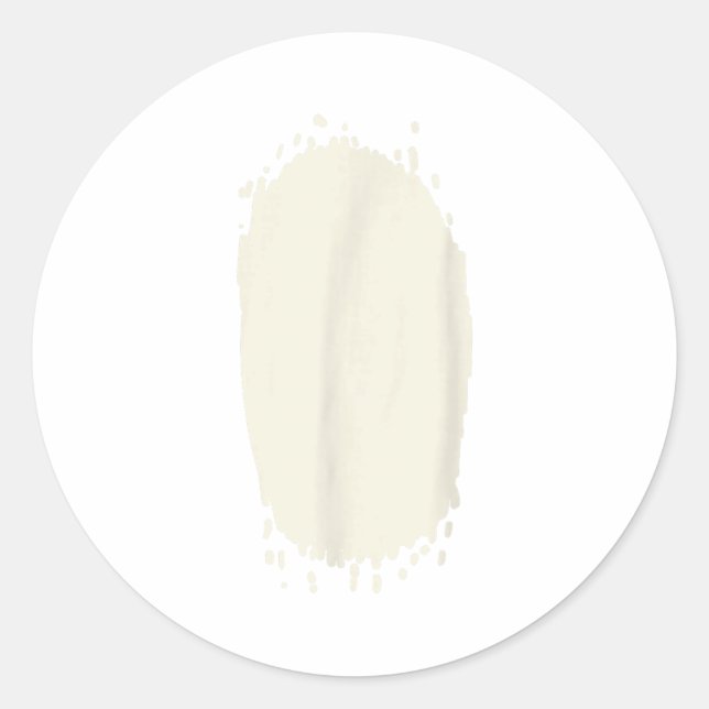 Funny Animal Lazy Diy Costume Easy Halloween  Classic Round Sticker (Front)