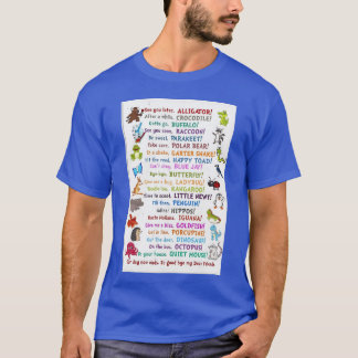 Funny Animal Poster family T-Shirt