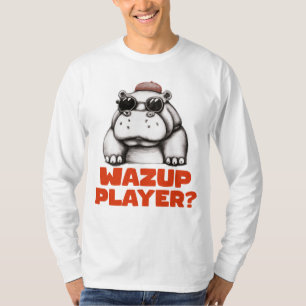 funny animal print T-shirt quote Humour