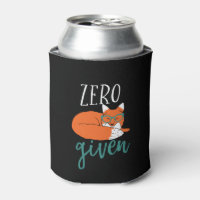 Funny Animal Pun and Humour Zero Fox Given