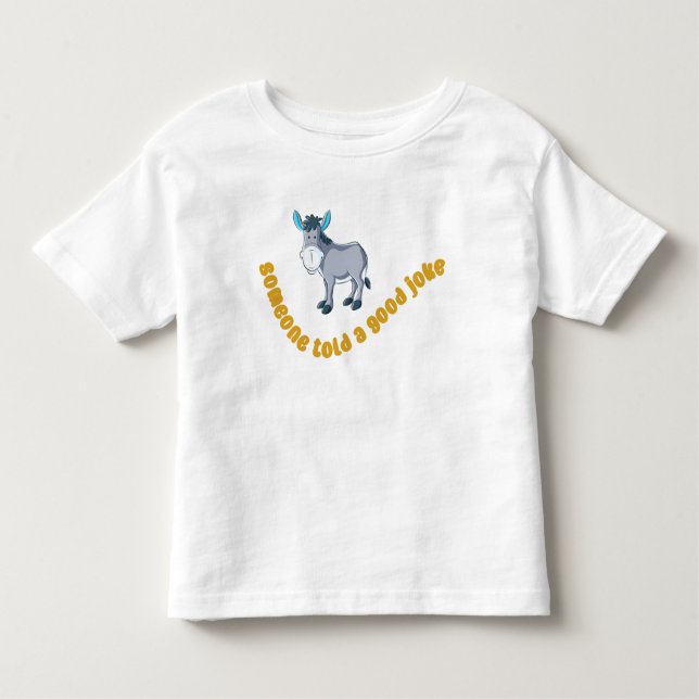 Funny Animal Toddler T-shirt (Front)