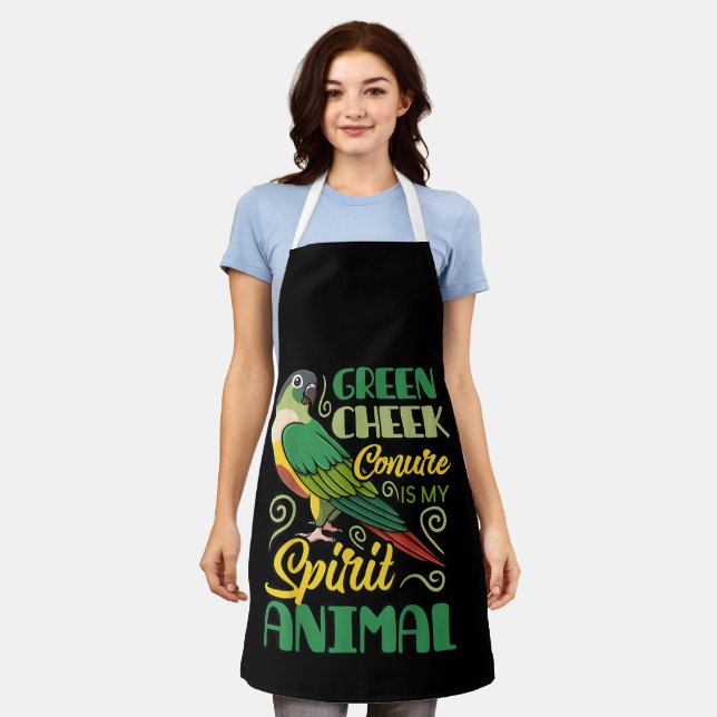 Funny Animals Cute Birds Apron (Worn)