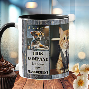 Funny Animals Office Photo Coffee Mug