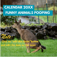 Funny Animals Pooping 2026 Personalised