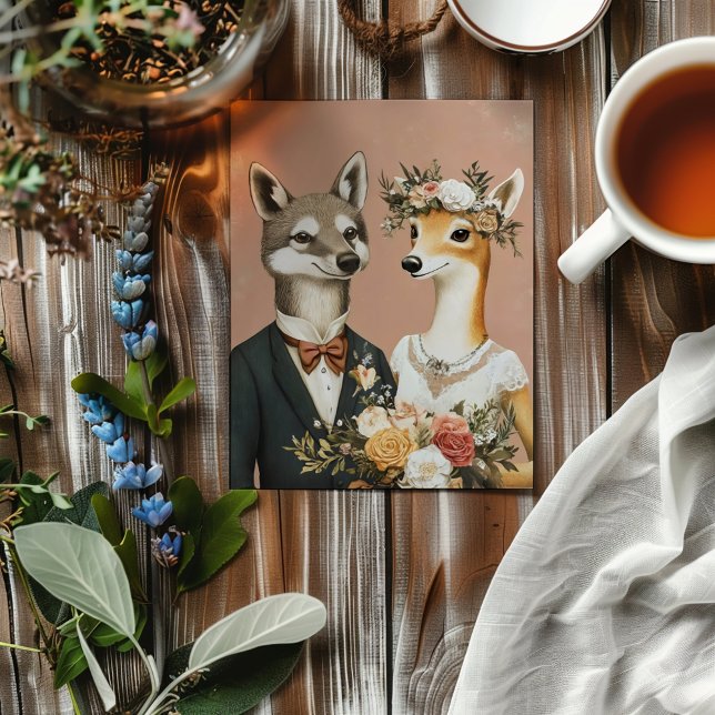 Funny Animals Wedding Invitation (Creator Uploaded)