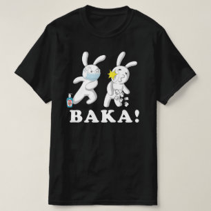 Funny Anime Baka Rabbit Slap Japanese T-Shirt