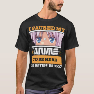 Funny anime design for manga and anime fans gift T-Shirt