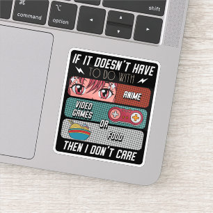 Funny Anime Fans Food And Video Games Lover Gifts