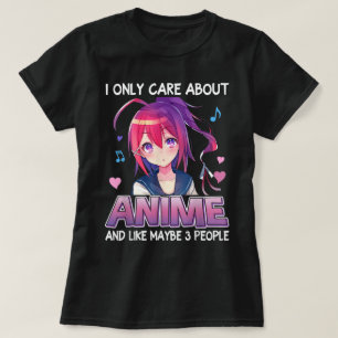 Funny Anime Lover Kawaii Design T-Shirt
