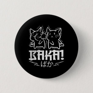 Funny Anime Manga Otaku Baka Rabbit Slap Meme 6 Cm Round Badge