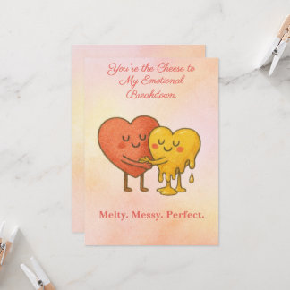 Funny Anniversary Card – You’re My Cheese