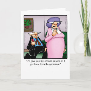 Funny Anniversary Greeting Card For Them
