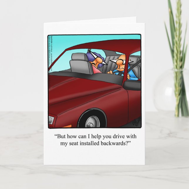 Funny Anniversary Humour Card For Him (Front)