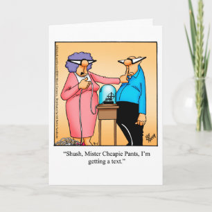 Funny Anniversary Humour greeting Card