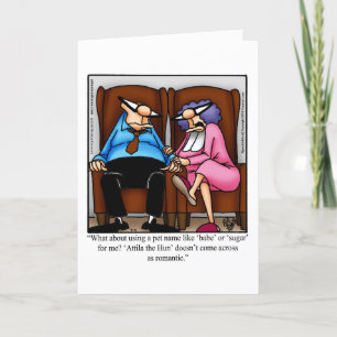 Funny Anniversary Humour Greeting Card