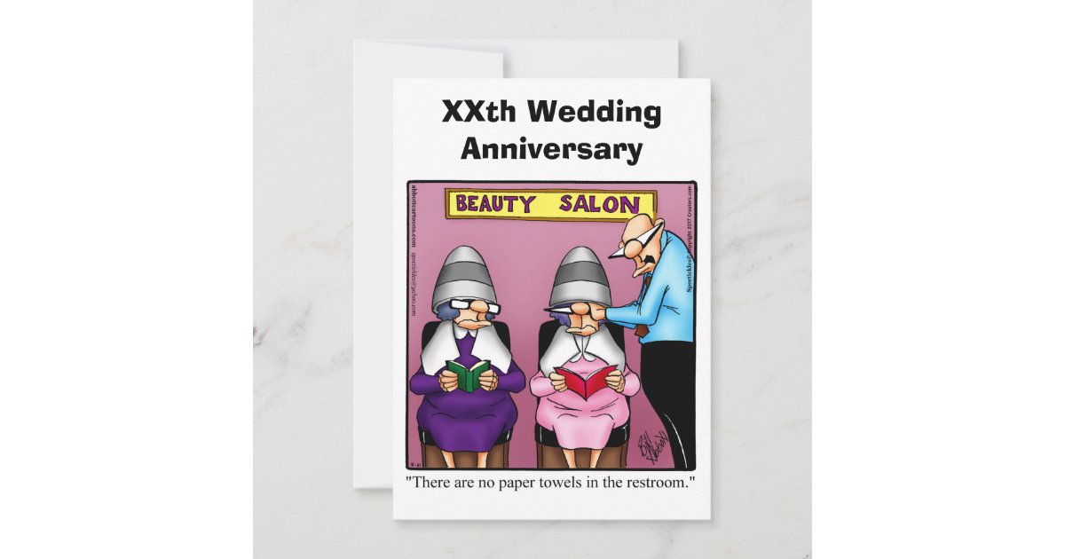 Funny Anniversary Party Invitation Zazzle